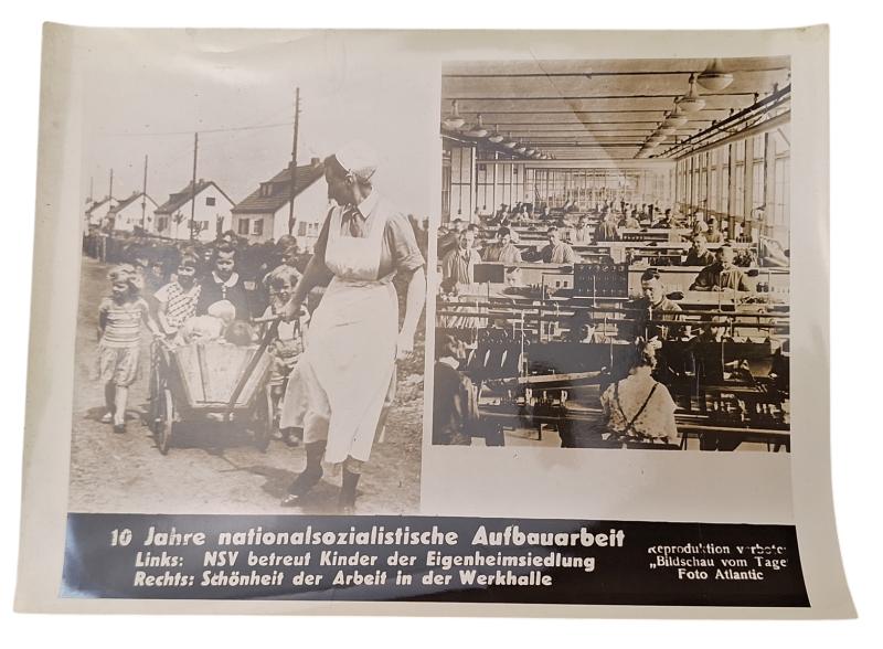 a German WW2 press photo in the size 18x24cm