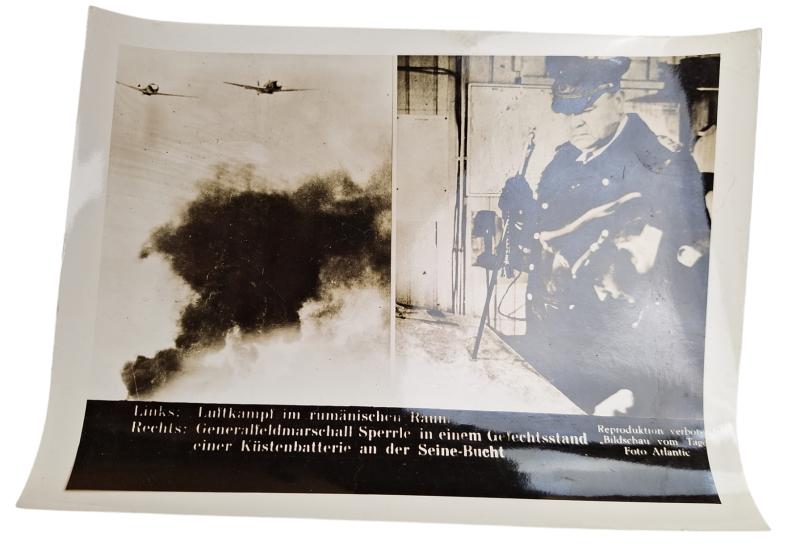 a German WW2 press photo in the size 18x24cm