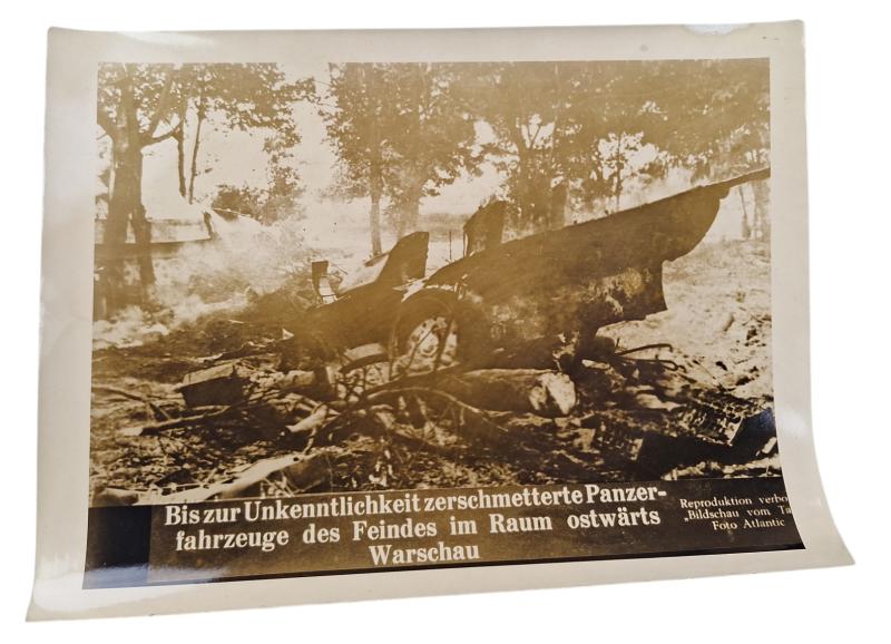 a German WW2 press photo in the size 18x24cm