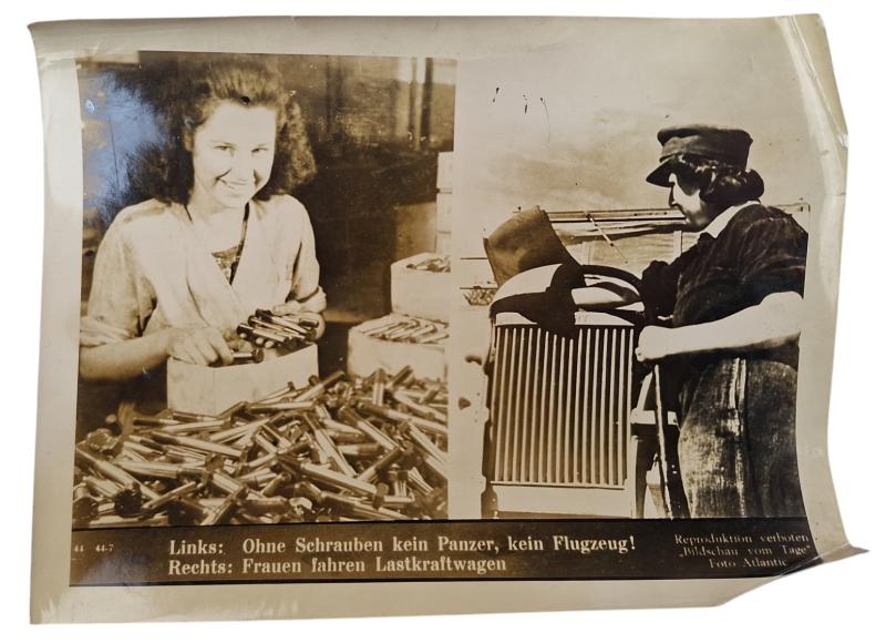 a German WW2 press photo in the size 18x24cm