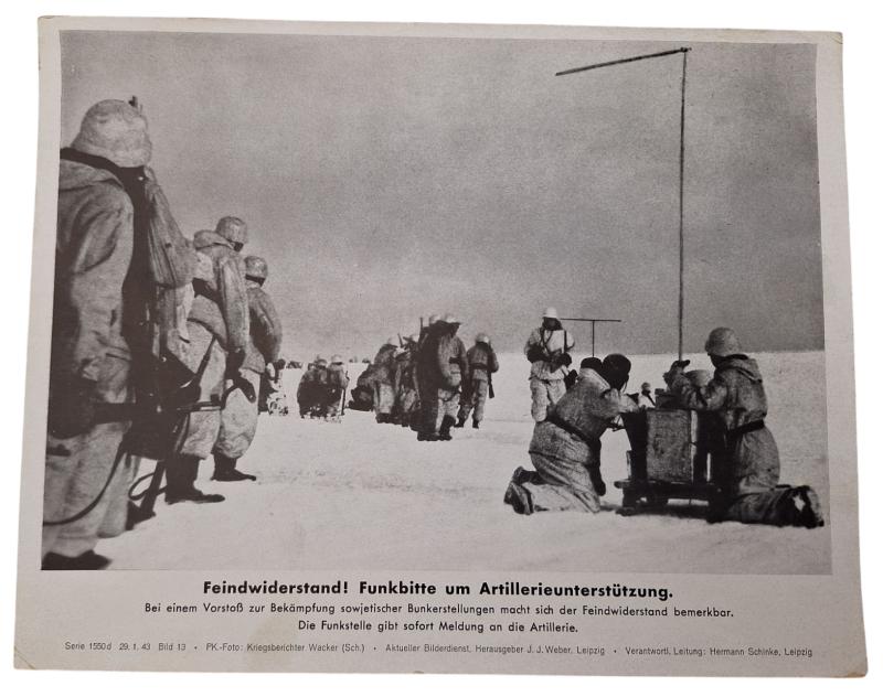 a German WW2 press photo in the size 18x23cm