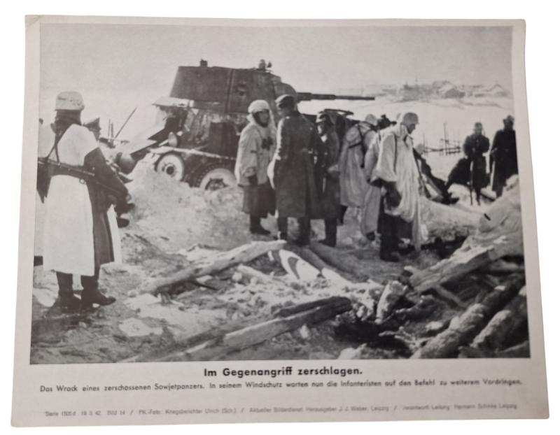 a German WW2 press photo in the size 18x23cm