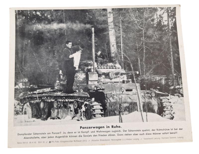 a German WW2 press photo in the size 18x23cm