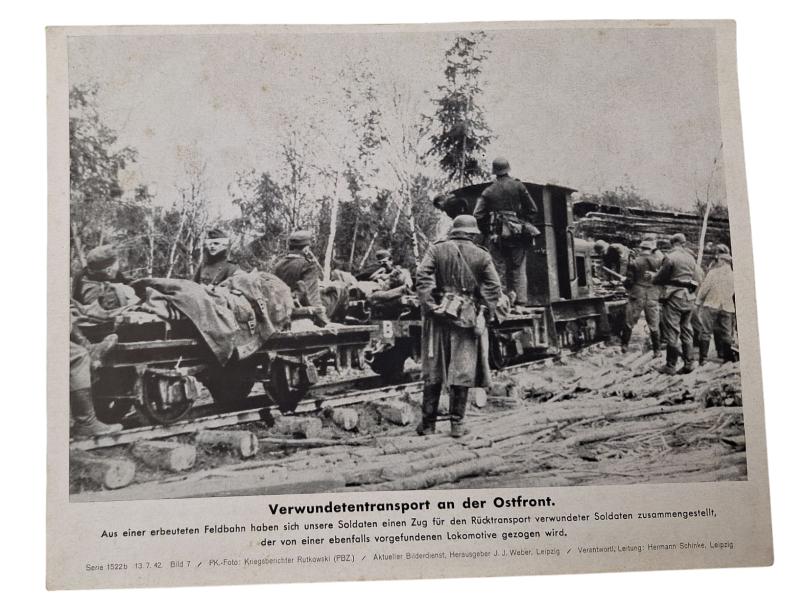 a German WW2 press photo in the size 18x23cm