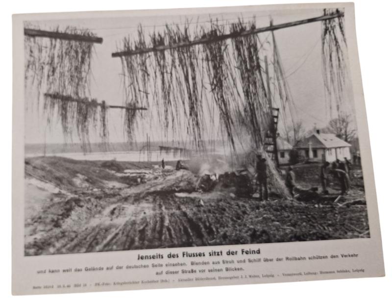 a German WW2 press photo in the size 18x23cm