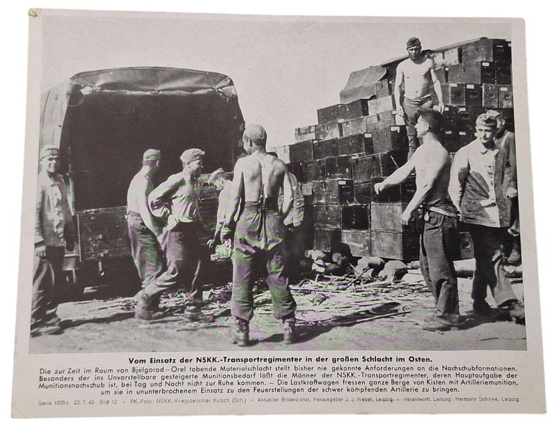 a German WW2 press photo in the size 18x23cm