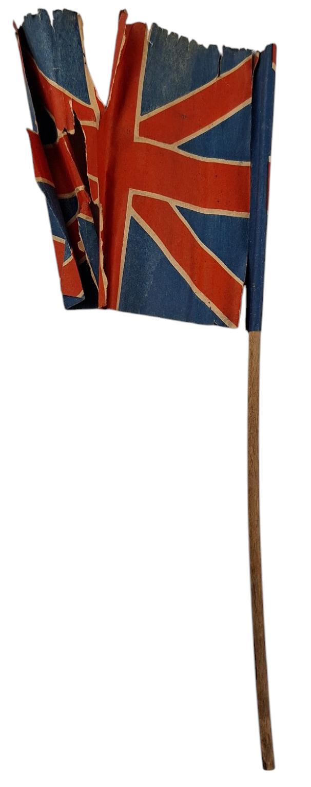 a  british liberation paper flag