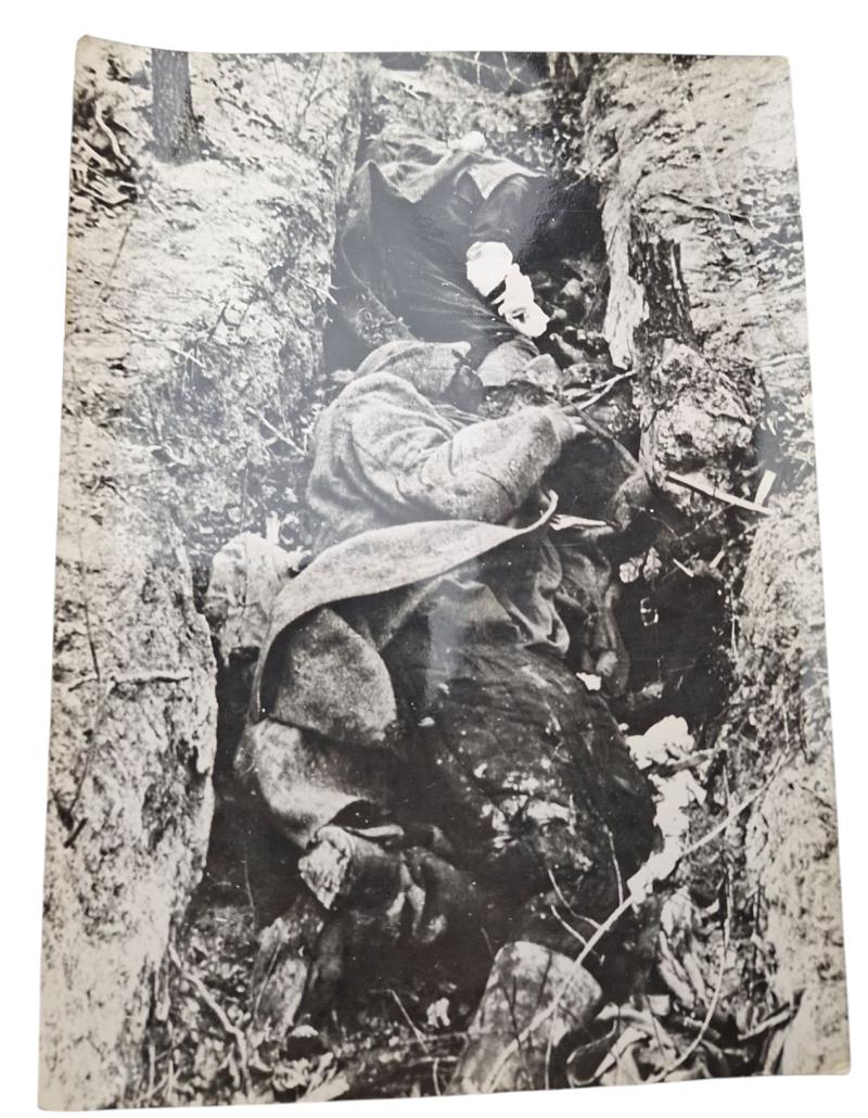 a German WW2 press photo in the size 18x24cm