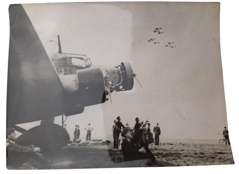 a German WW2 press photo in the size 16x22cm