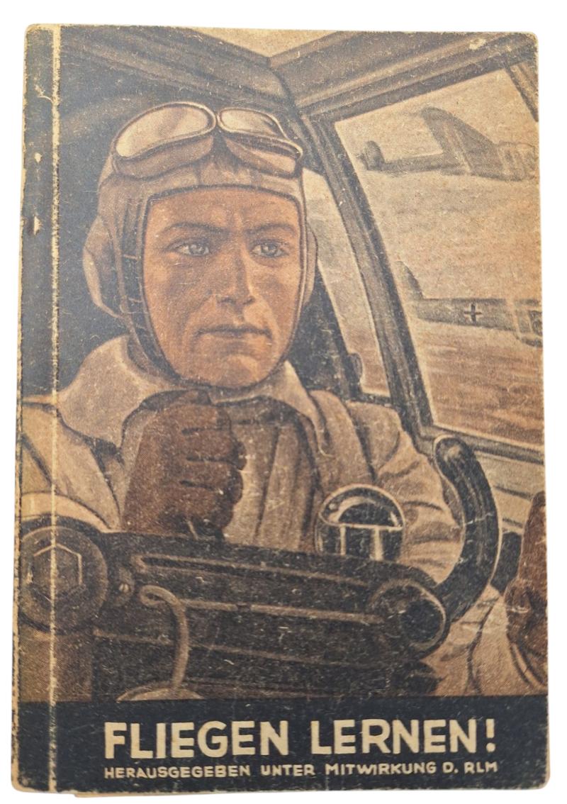 a german ww2 luftwaffe flying learning booklet