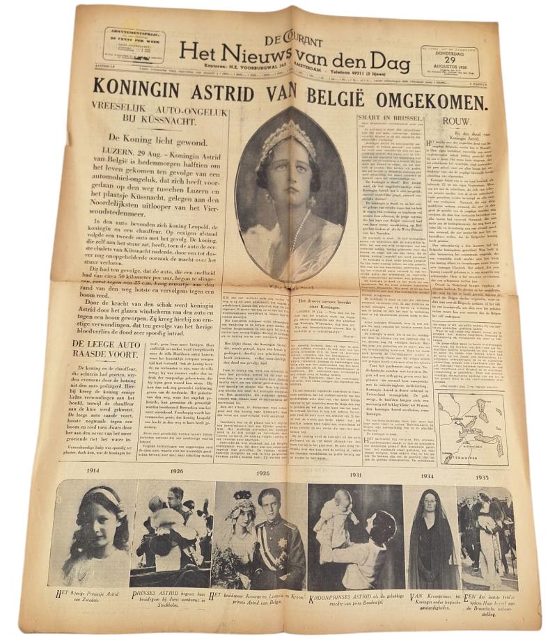 a Dutch ww2 newspaper the 