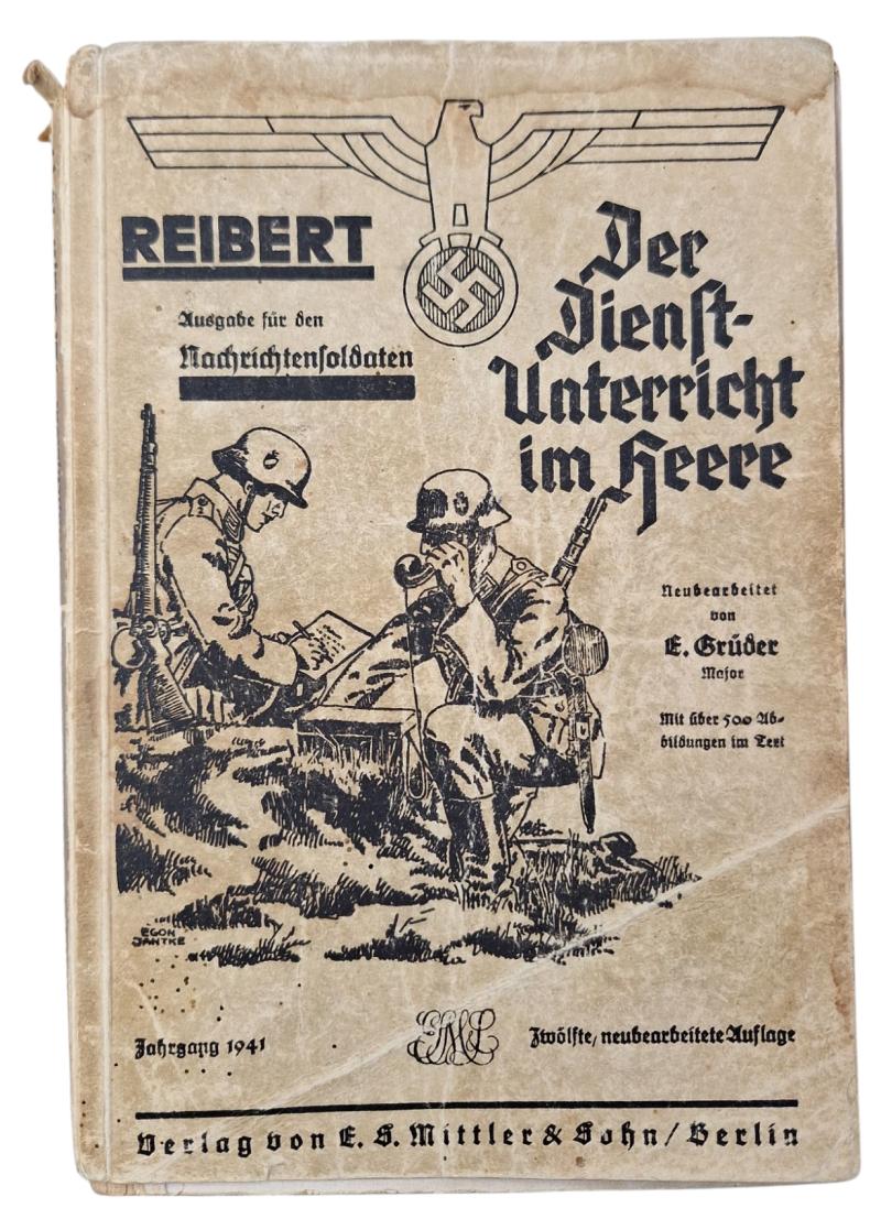 A german reibert der dienstunterricht in heere book