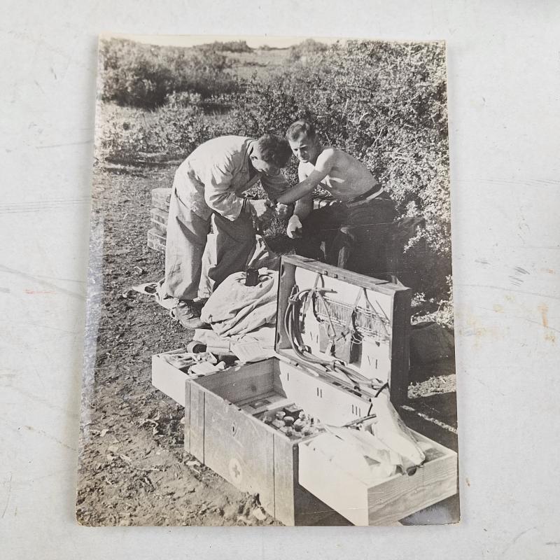 a German WW2 press photo in the size 18x23cm
