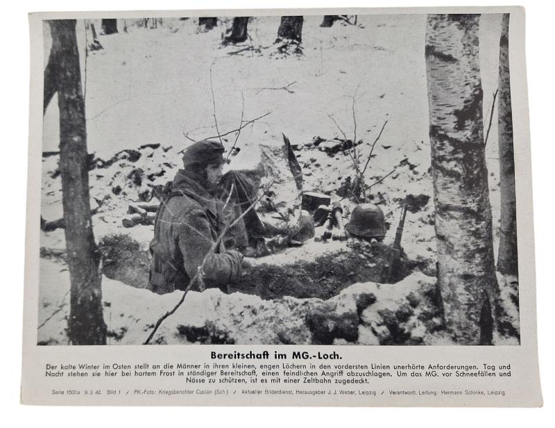 a German WW2 press photo in the size 18x23cm