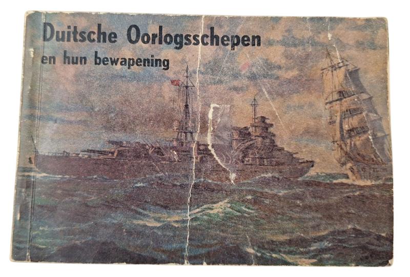 a german/dutch ww2 kriegsmarine booklet