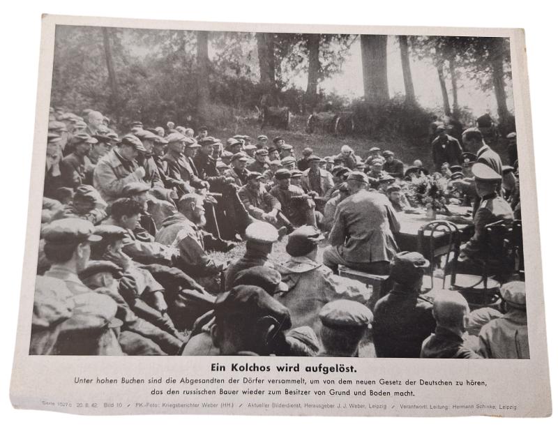 a German WW2 press photo in the size 18x23cm