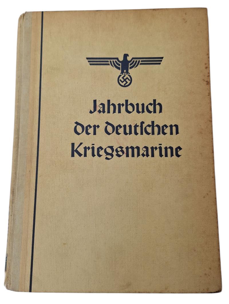 a german ww2 Jahrbuch der deutſchen Kriegsmarine 1942