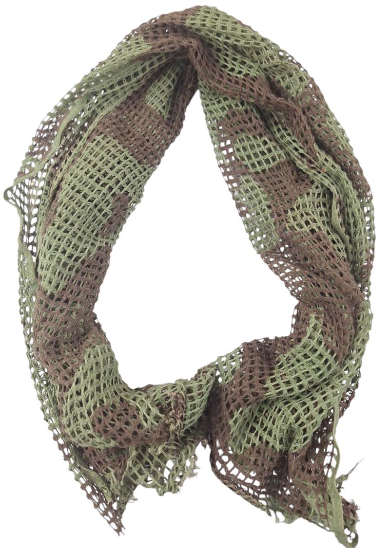 a british ww2 camo net scarf
