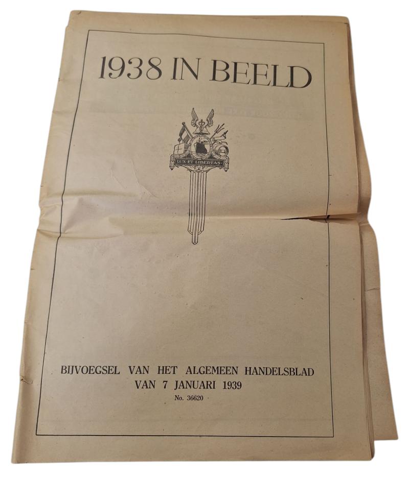 a supplement newspaper from 1938 of the 