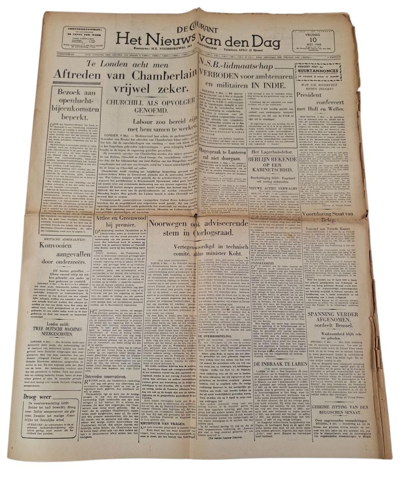 a Dutch ww2 newspaper the 