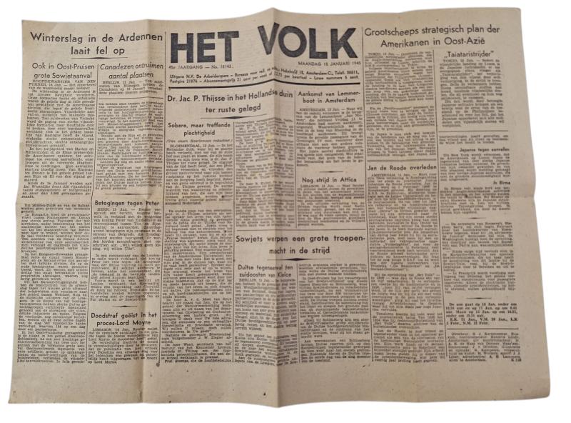 a dutch national socialist movement newspaper 