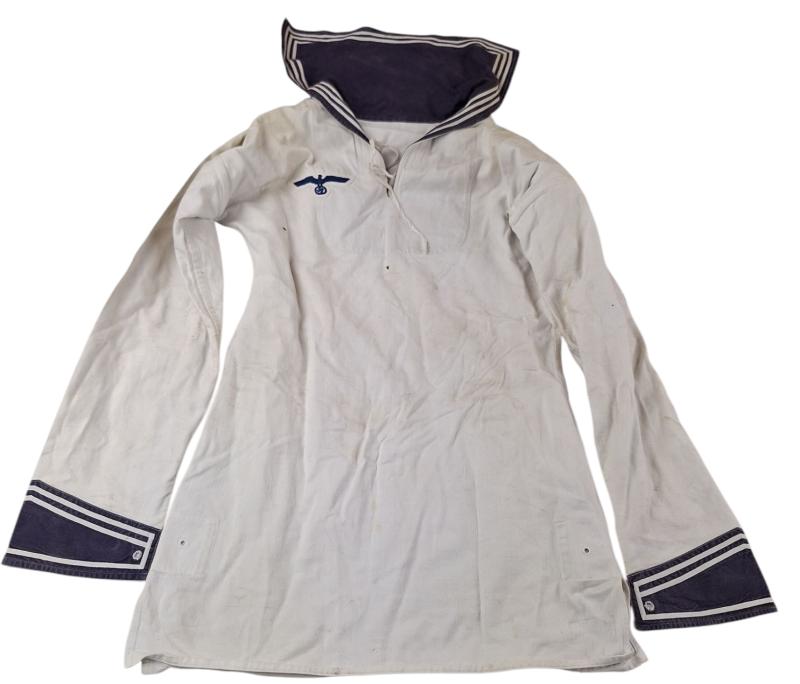 Kriegsmarine white shirt and trousers