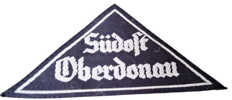 a german ww2  hitlerjugend district triangle 
