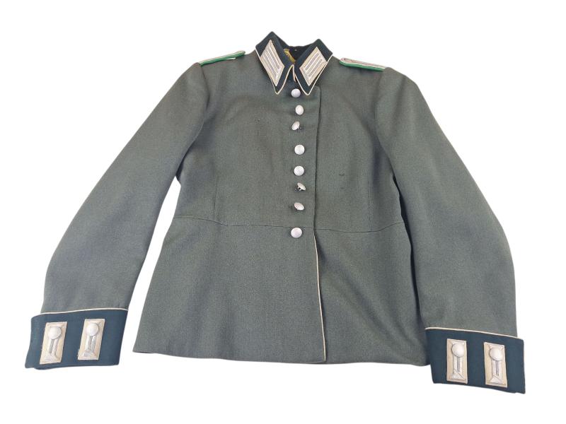 a wehrmacht   waffenrock with gebirgsjager shoulder straps