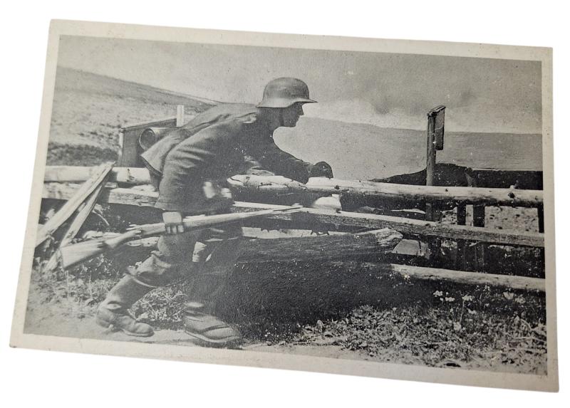 a german ww2 postcard