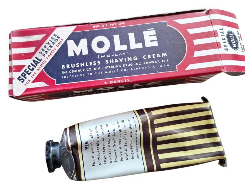 a US WW2 Molle Shaving Cream