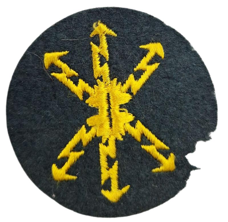 a wermacht heer funkrmeister patch