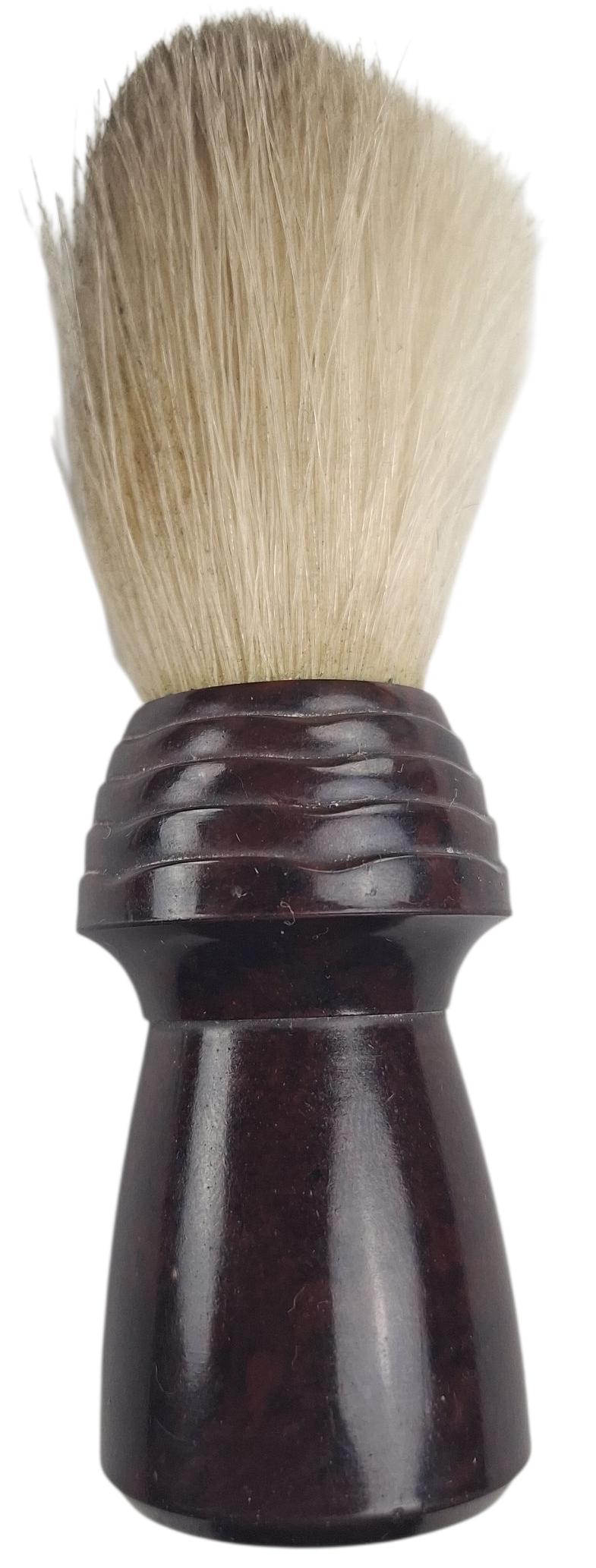 a ww2 period shaving brush in used condition