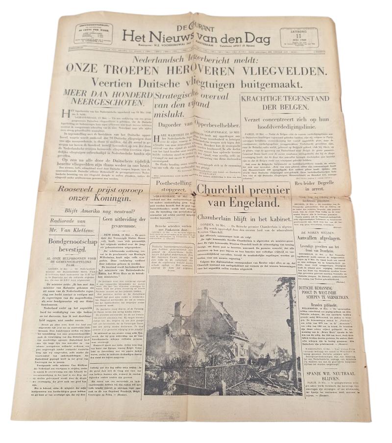 a Dutch ww2 newspaper the 