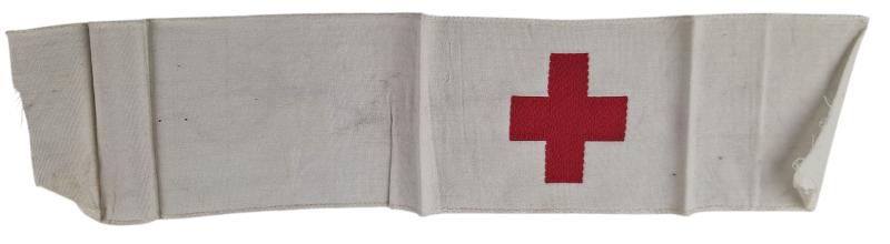 a  German ww2  medic armband.