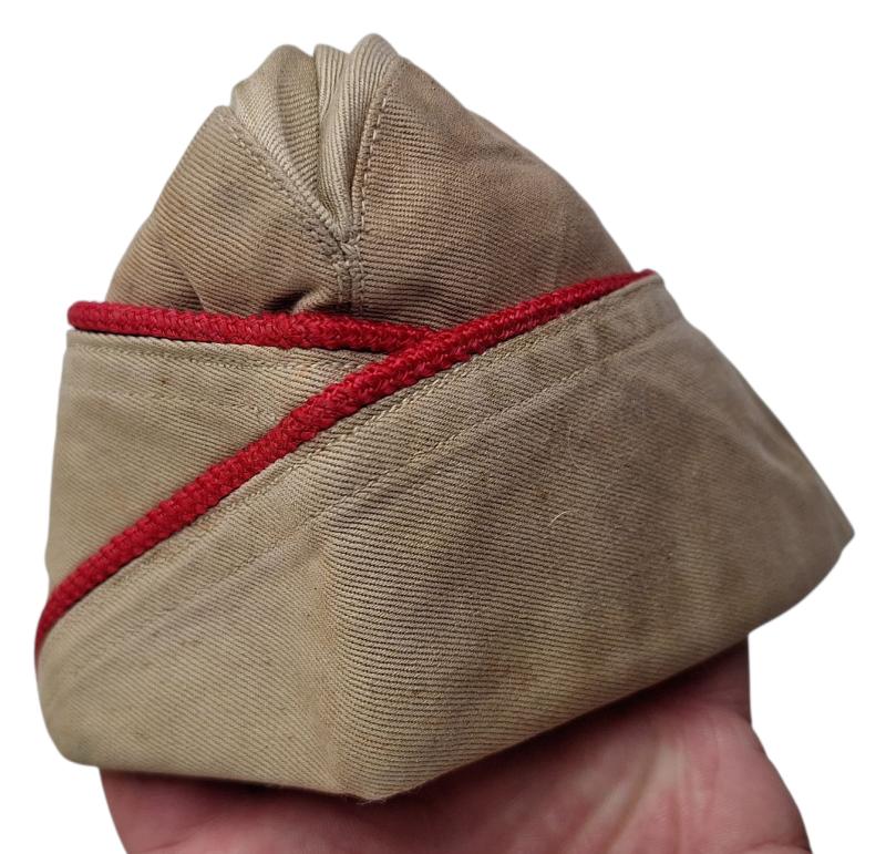 a us ww2 summer artillery  garison cap