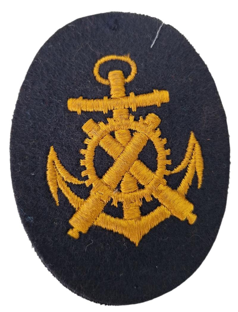 kriegsmarine  ARTILLERY MECHANIC NCO'S CAREER SLEEVE INSIGNIA.