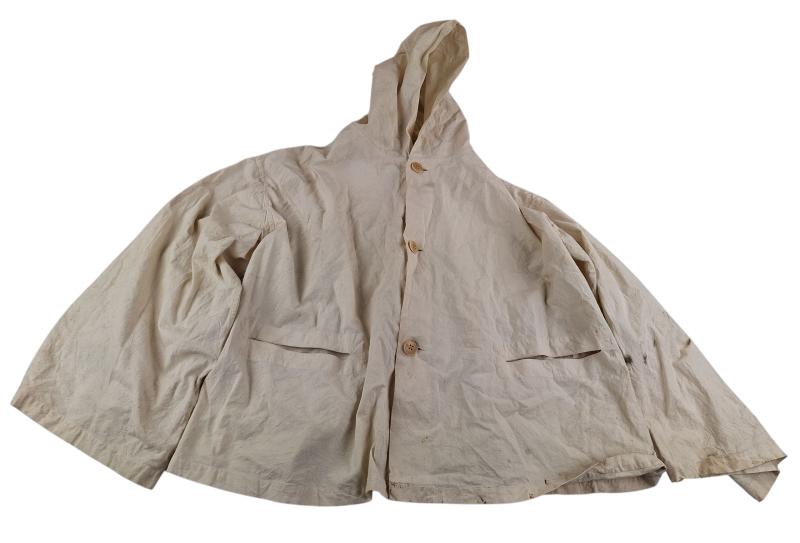 a Wehrmacht snow camouflage smock