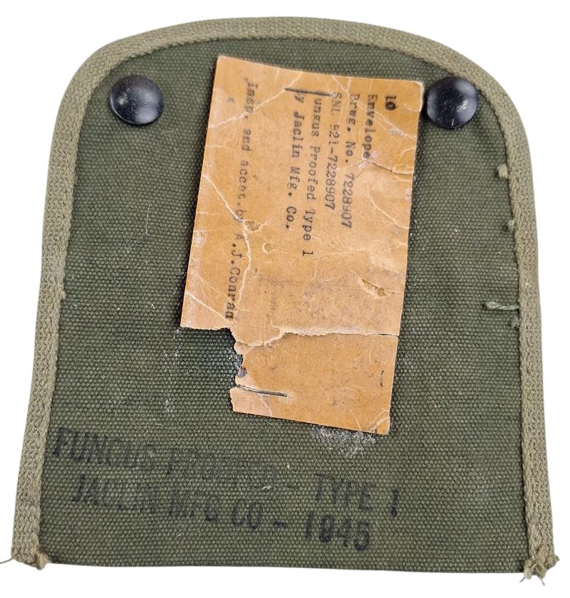 A us ww2 FUNGUS PROOFED-TYPE 1 pouch