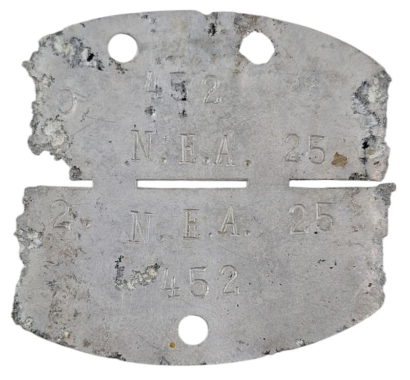 a wehrmacht part off a  Erkennungsmarke