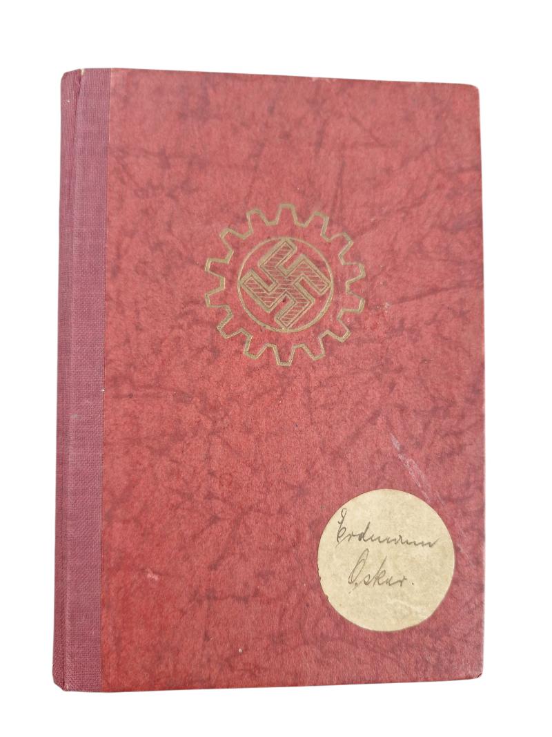 a German WW2 DAF Book (Deutsche Arbeitsfront)