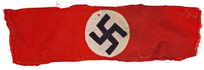 a privately made swastika bracelet