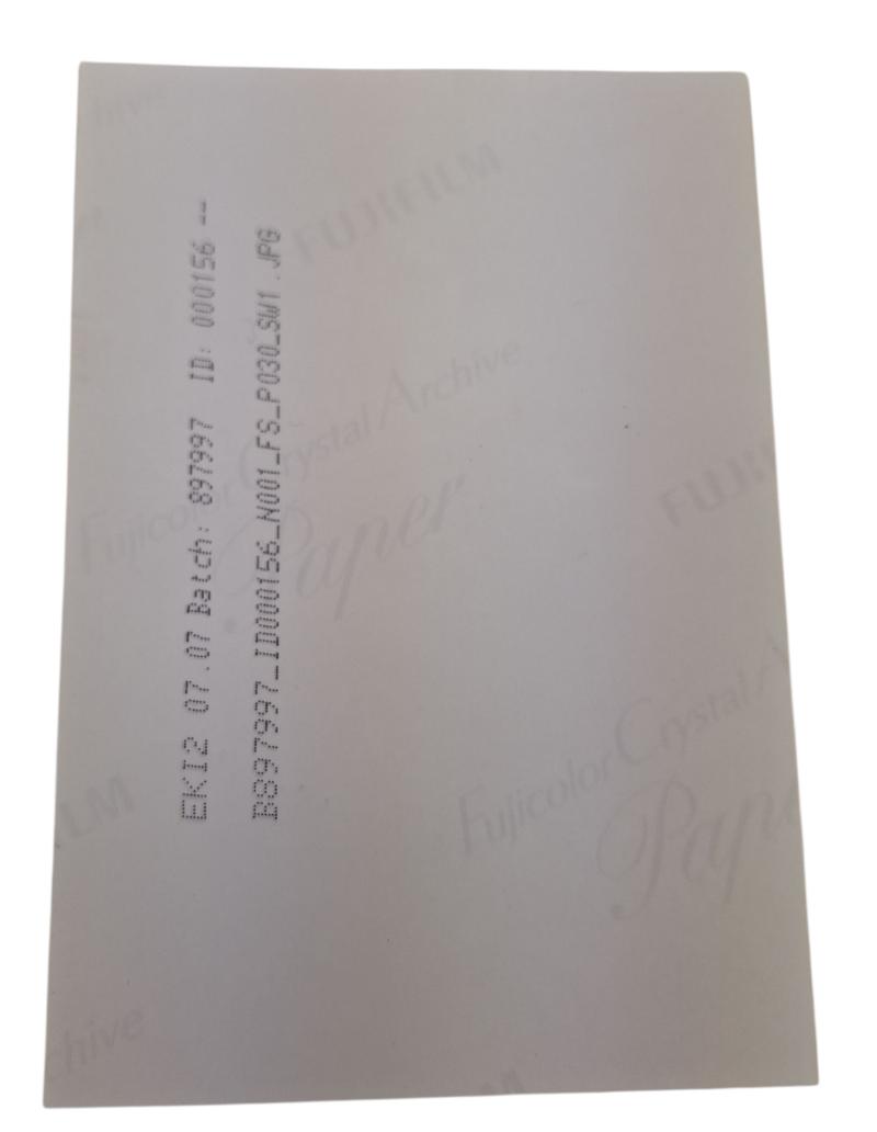 A photo with an original Postwar signature by Ernst Barkmann