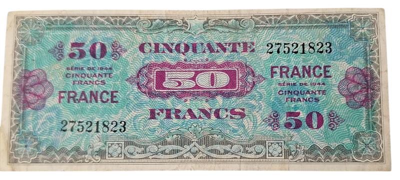 ww2 army issued money