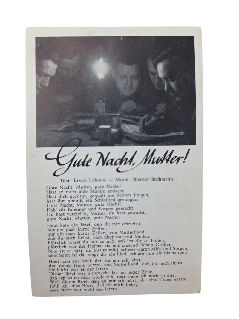 a german ww2 postcard