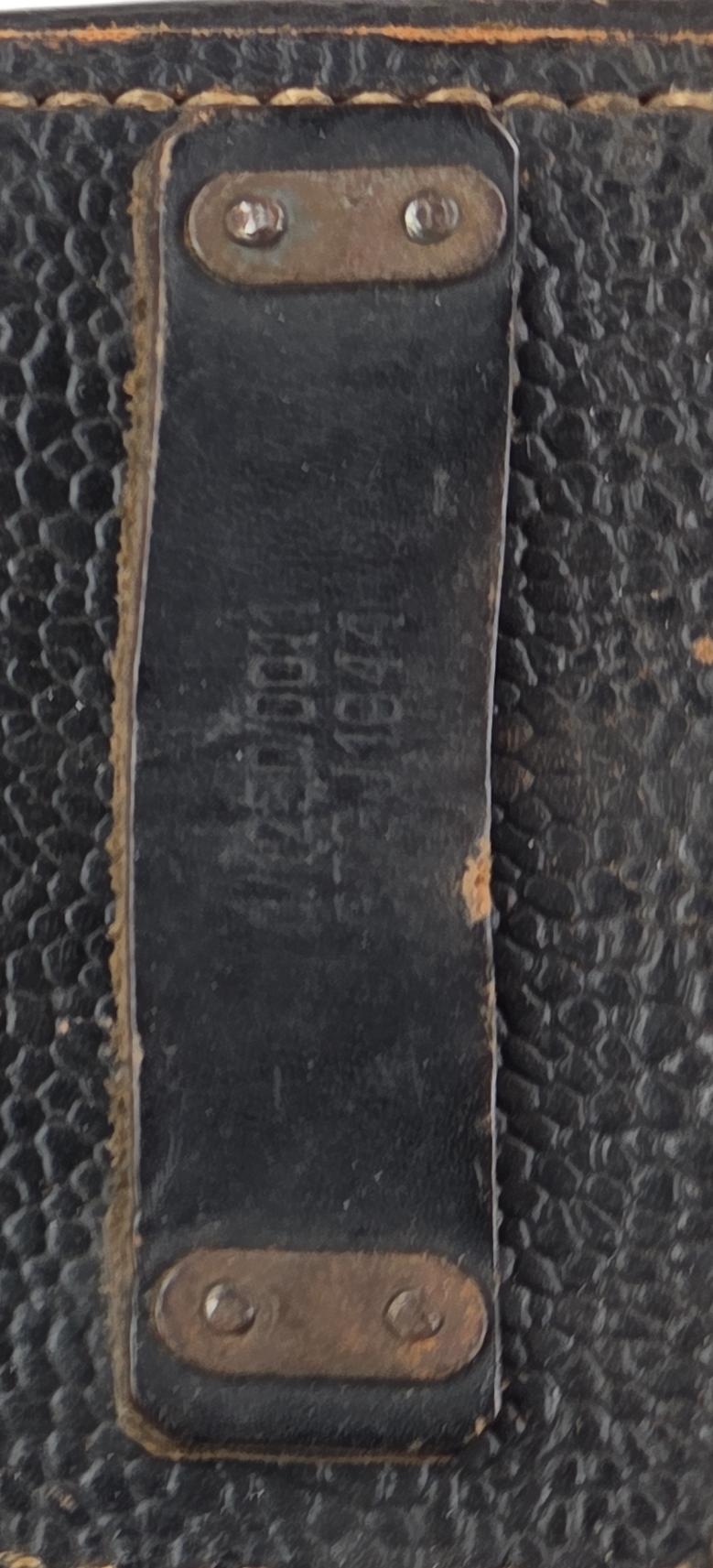 A wehrmacht k98 ammo pouch