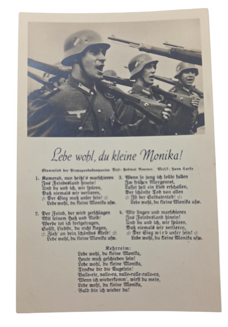 a german ww2 postcard
