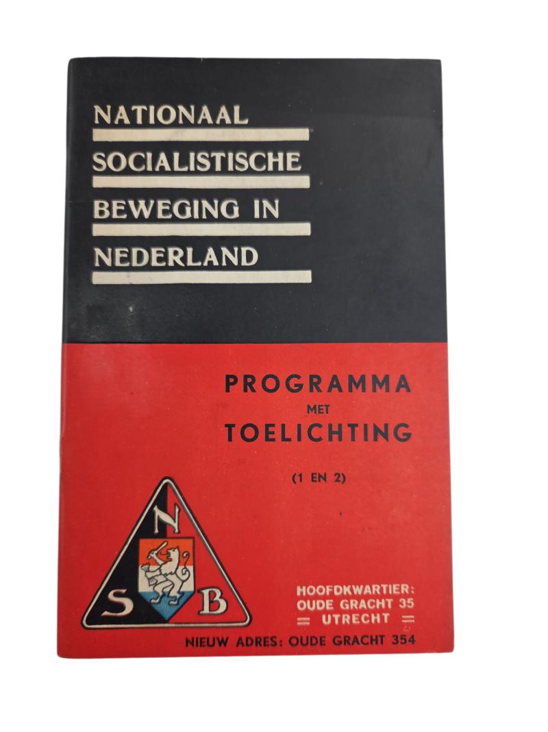 a Dutch WW2 National Socialist Movement 