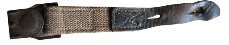 Original WWII German Wehrmacht Short Gas Mask Strap