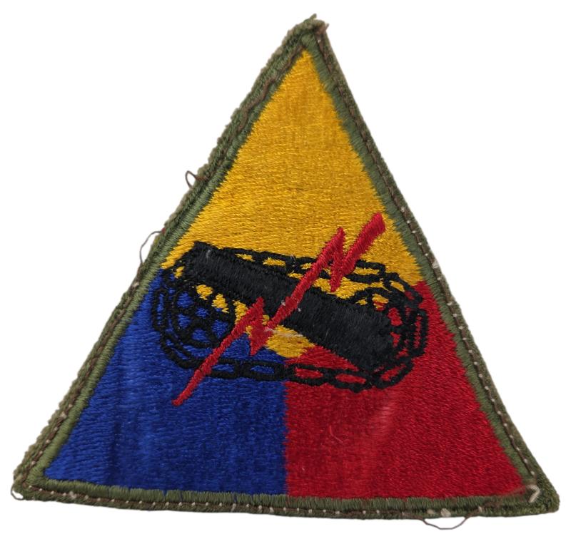 an us Armored Division patch