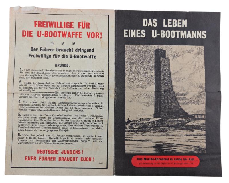 a american ww2 propaganda drop flyer